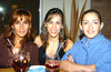 06072009 Ale Zurita, Linda Fayad y Cristina Domínguez.