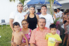 06072009 Rubén Jáquez y Gina Barajas con sus hijos Rubí, Jorge, Miguel y sus nietos.