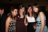 Graduación. Leticia García, Marcela Martínez, Barby Castillón y Martha Castre.