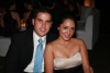 En pareja. Alejandra Zermeño y Luis Enrique Ramírez, en la boda de sus amigos.