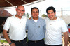 13072009 Jorge Castro, Humberto Aldana y Óscar Valdez.