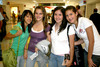 11072009 Amanda Zelayda, Dennis Martínez, Vanessa Fausto y Paola Lugo viajaron a la Ciudad de México.
