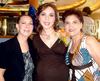 12072009 Claudia Maffiodo, Maiheli Morales y Silvia Loya.