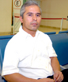 07072009 . Luis Rodríguez llegó procedente de la Ciudad de México para realizar asuntos de trabajo.