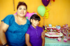 22072009 Cumpleaños. Ysel Edith en la compañía de su mamá Edith Niño Valdivia, anfitriona de la celebración.