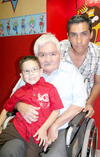 12072009 Iker Iván Muñoz Flores Ruvalcaba, el día del festejo organizado en su honor con motivo de su bautizo.