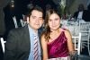 Asistentes. Paloma Pacheco y César Gómez, en la boda de Zuzette y Enrique.
