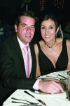 De gala. Roberto Castro y María Fernanda Roque de Castro.