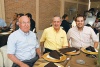 Obispo José Guadalupe Torres Campos y José Guadalupe Galván, en la Catedral de Guadalupe de Gómez Palacio, celebrando 25 años de sacerdocio del Obispo Torres Campos (izq.).