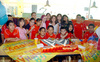 29072009 Con una piñata, festejaron el bautizo y primer año de vida del pequeño Axel Emiliano Medina Soto.