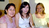 30072009 Laura Patricia Moya Rodríguez, Patricia del Rocío Barrientos Moya y Cecilia Moya de Castro.  EL SIGLO DE TORREÓN / JESÚS GALINDO