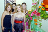 30072009 Acompañan a Lucero López Nava, en su fiesta de despedida de soltera, Yuliana Encina, Olga Zuñiga e Irene Domínguez.