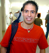 04082009 Flavio Santana llegando de México por causa de trabajo.