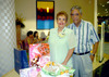 11082009 Candelaria Sánchez celebró su cumpleaños y su esposo Crisanto Gómez, le ofreció un convivio.