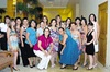 02082009 Claudia Díaz de Negrete junto a las damas asistentes a su fiesta de canastilla.
