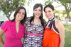 22082009 Adriana López de la Rosa, Paola Rubio y Cristina Viesca.