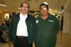 22082009 José Luis Elizalde fue recibido en el aeropuerto por Joel Valdez.