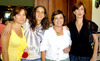 06082009 Entusiasta público. Sandra, Lorena, Susana yMaría.