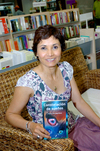 09082009 De visita en La Laguna. Marisa Iturriaga, presentó su tercer libro Constelación
de Sueños.
