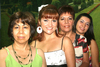 09082009 Fabiola García Reyes, en su fiesta prenupcial que se llevó a cabo el pasado 25 de julio de 2009, organizada porMaría DoloresMartínez Rangel, Perla Azucena de
Santiago y su mamá señora Ivonne Reyes.