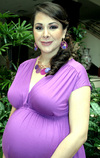 27082009 Lorena Ávila de Aguiñaga espera el nacimiento de su bebé.