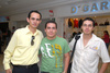 31082009 Daniel y Carlos Gómez, y Javier González se fueron con destino a la Ciudad de México.