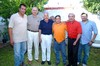 28082009 Carlos Enrique, Salvador Sleiman, Javier Enríquez, Armando Cárdenas, José Luis Estevane y Tony Palacios.
