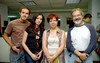 21082009 Salvador Botello, Ana Laura Burciaga, Ana Azuela Burciaga y Daniel García Youseff.