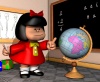 En 1964 aparece el suplemento humorístico 'Gregorio' de la revista Leoplán aparecen tres tiras de Mafalda.