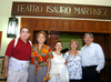 06092009 Ignacio Meneses, María Luisa Meneses, Mily Arias, Lily Luna y Alfonso Amador. EL SIGLO DE TORREÓN / ÉRICK SOTOMAYOR