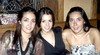 11092009 Ana Karen Tovar, Andrea Olivares y Marisol del Rivero.