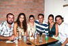 11092009 
Eduardo, Karina, Pili, Arturo, Fabiola y Toño, en los diferentes restaurantes de la Comarca Lagunera.