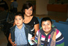 21092009 Alma Murillo, Sebastián y Daniela Holguín se fueron rumbo a la Ciudad de México.