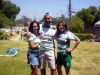 Daniel de la Garza y Fam. apoyando a los Guerreros en el Home Depot en Carson Ca.