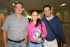 26092009 México. Efrén Montelongo y Blanca Marmolejo  fueron recibidos por Mariano Marmolejo.