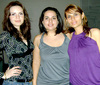 27092009 Madly Torres, Angie López y Anabell Hernández, captadas recientemente en acontecimiento social.