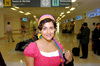 30092009 México. Daniela Novoa llegó a La Laguna, procedente de la Capital de la República.