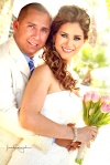 CP. Dora Elia Salinas Durán el día de su boda con el MVZ. Kristhian Zaballa Pérez.

Estudio Laura Grageda