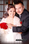 LEP. Fabiola Ivonne García Reyes, el día de su boda con el Arq. Luis Alonso de Santiago Martínez.

Sandoval Fotografía