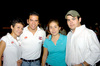 04102009 Amigas. Sandra Rivas, Abby Aguirre y Mónica Luna.