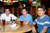 04102009 Miguel Ángel Benavides, Carlos Arreola y Jorge Flores.