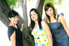 04102009 Tania Portillo, Rosy Portillo y Yazmín Arriola.
