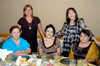 04102009 Invitadas. Rosa María Fernández, Estela de Carrillo, Irlanda Monsiváis, Corina Ramos  y Güera Mazzoco.