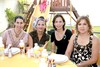 18102009 Invitadas. Jéssica Yacamán, Laura Guajardo, Guadalupe Bosque y Consuelo Elizalde.
