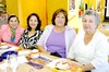 21102009 Laguneras. Dora de Pimentel, Rita de Mata, Soledad de Del Rivero y Nora de Ruiz de Esparza.