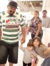 Carlos Frias y su familia.