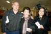 04112009 Raúl Ramos, Judith Taver, Sebastián y Silvana despidieron a Judith Gurza y Gerardo Taver Madero.