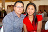 05112009 Sonrientes captamos a Andrea Guerrero y Armando Morales.