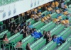 Las porristas del Santos de Nueva Orleans antes de salir a la cancha. Foto: Club Santos Laguna