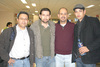 13112009 Chihuahua. Felipe Millar, Elier Mitchell, Elier Loya y Armando Ochoa.